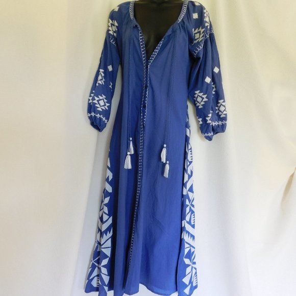 Raj Dresses & Skirts - RAJ BOHO EMBROIDERY MAXI DRESS